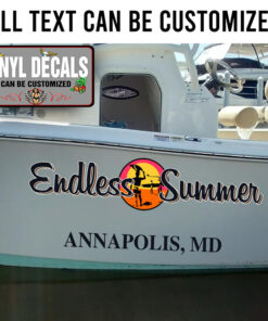 Personalized Endless Summer Sticker 11685