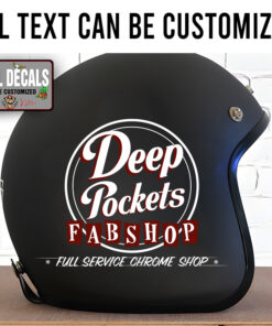 Personalized Fabrication Shop Lettering Sticker 11915