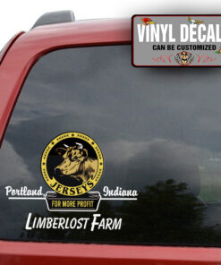 Personalized Farm Lettering Sticker 11311