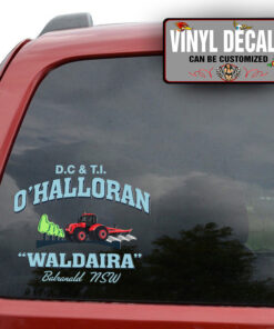 Personalized Farm Lettering Sticker 11700