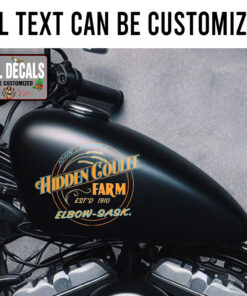 Personalized Farm Lettering Sticker 11913