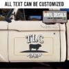 Personalized Farm Lettering Sticker 12044