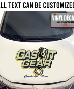 Personalized Piston Custom Paint Sticker 11532