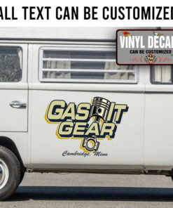 Personalized Piston Custom Paint Sticker 11532