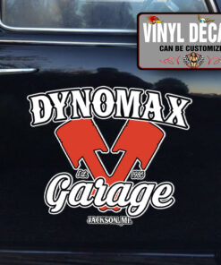 Personalized Piston Garage Sticker 10900