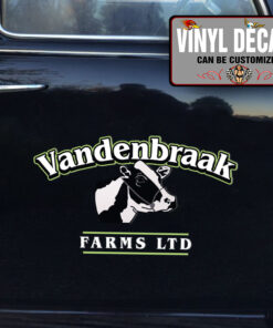 Personalized Farm Lettering Vinyl Sticker 10885
