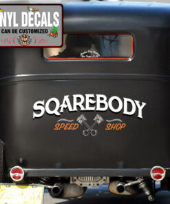Personalized Piston Lettering Vinyl Sticker 10488