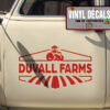 Personalized Farm Truck Lettering Vinyl Sticker 10430