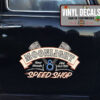 Personalized Piston V8 Sticker 11668