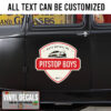 Personalized Pitstop Auto Detailing Sticker 11417