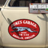 Personalized Fast Service Greyhog Sticker 11432