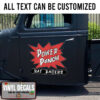 Personalized Power Punch Rat Racers Sticker 10987