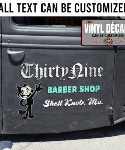 Personalized Felix Barber Shop Sticker 11308