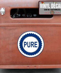 Personalized Pure Oil Company Sticker 11398