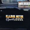 Personalized Racing Car Sticker 11022
