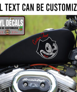 Personalized Felix Pinstriping Motorcycle Helmet Sticker 11816