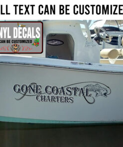 Personalized Fish Bone Sticker 11684