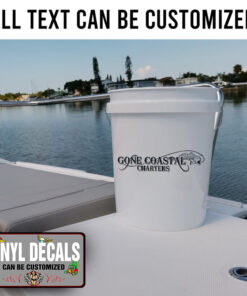 Personalized Fish Bone Sticker 11684