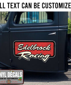 Personalized Racing Hot Rod Sticker 10967