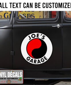 Personalized Railroad Logo Sticker 11390