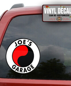 Personalized Railroad Logo Sticker 11390