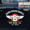 Personalized Ranch Farm Sticker 12012