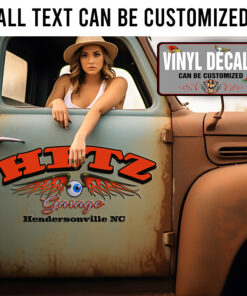 Personalized Flying Eyeball Lettering Sticker 11638