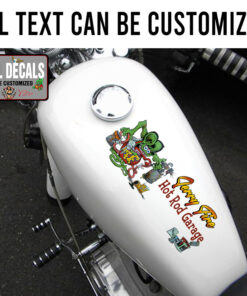 Personalized Rat Fink Custom Sticker 11841