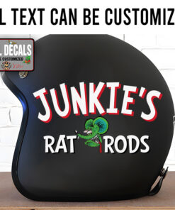 Personalized Rat Fink Edroth Junkie's Rat Rods Sticker 11861