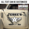 Personalized Flying Service Trucking Sticker 11019