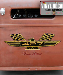 Personalized Ford Thunderbird Lettering Vinyl Sticker 10838