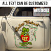Personalized Rat Fink Helmet Motorcycle Helmet Sticker 11800