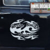 Personalized Frame Lettering For Truck Vinyl Sticker 10718