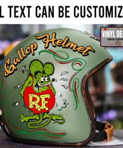 Personalized Rat Fink Helmet Motorcycle Helmet Sticker 11800