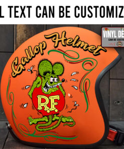 Personalized Rat Fink Helmet Motorcycle Helmet Sticker 11800
