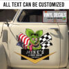 Personalized Rat Fink Lettering Vinyl Sticker 10462