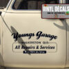 Personalized Garage Custom Paint Sticker 11547