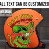 Personalized Rat Fink Motorcycle Helmet Sticker 11802