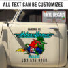 Personalized Rat Fink Nitro Sticker 11200
