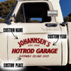 Personalized Garage Lettering For Bright Car Vinyl Sticker 10659