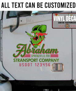 Personalized Rat Fink Transport Company Sticker 11151
