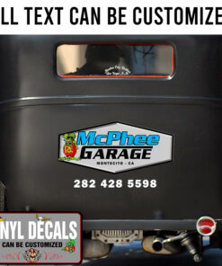 Personalized Rat Fink Vintage Garage Sticker 11214