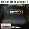 Personalized Garage Lettering Old School Hot Rod Lettering Sticker 12104