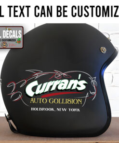 Personalized Garage Lettering Old School Hot Rod Lettering Sticker 12104