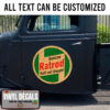 Personalized Rat Rod Built Not Bought Sticker 11380