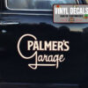 Personalized Garage Lettering Sticker 11325