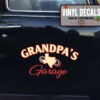 Personalized Garage Lettering Texas Sticker 11972