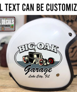 Personalized Rat Rod Lettering Sticker 12047