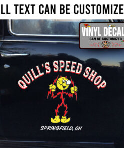 Personalized Reddy Kilowatt 2 Boltz Sticker 11406
