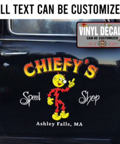 Personalized Reddy Kilowatt Yeti Sticker 11405